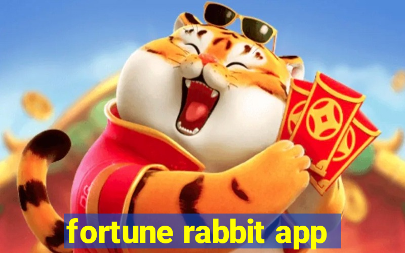 fortune rabbit app